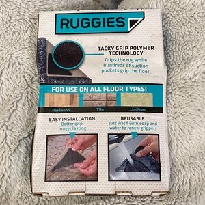 Tacky Grip Rug Grippers - Black